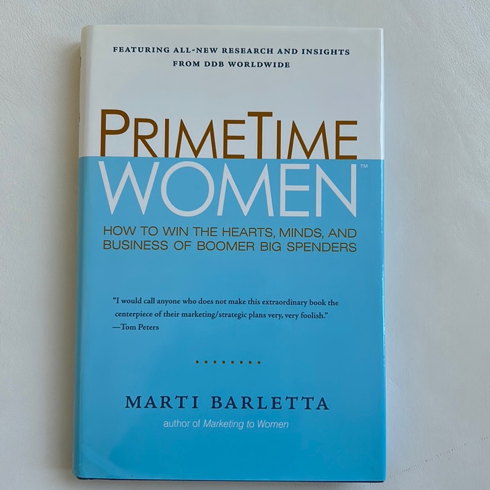 Marti Barletta PrimeTime Women Hardcover Book
